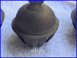 Rare Rope String 4 Vtg Brass Etched Indian Elephant Claw Bells Door Decor 14l Rare Rope String 4 Vtg Brass Etched Indian Elephant Claw Bells Door Decor 14l