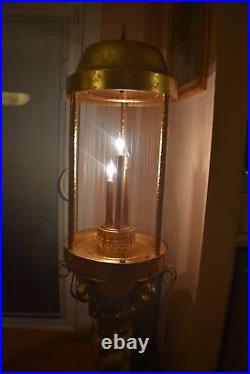 Rare Very Large Antique Vintage 1960s' Oil Rain Floor Lamp