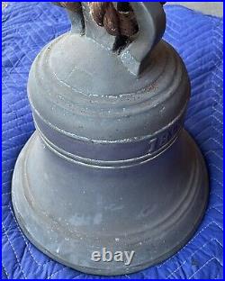 Rare Vintage 1826 Antique Bronze Bell