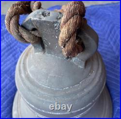 Rare Vintage 1826 Antique Bronze Bell