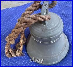 Rare Vintage 1826 Antique Bronze Bell