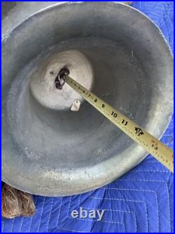 Rare Vintage 1826 Antique Bronze Bell
