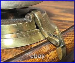 Rare antique 19th century brass Victorian countertop store dinner reception bell