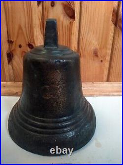 Real Ship's Bell Marine Antique Brass 6,8inch