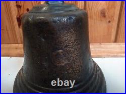 Real Ship's Bell Marine Antique Brass 6,8inch