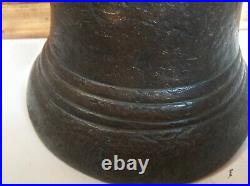 Real Ship's Bell Marine Antique Brass 6,8inch