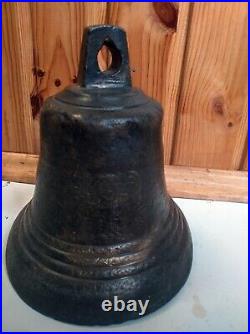 Real Ship's Bell Marine Antique Brass 6,8inch