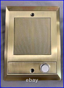 Replacement NuTone IS-69AB Intercom Door Speaker bell button IS69 Antique Brass