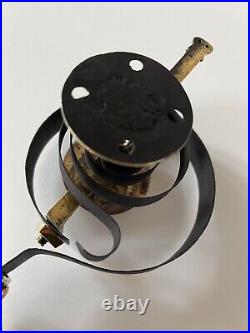 Restored Antique Old Victorian Brass Servants Butler Bell Pull Door Shop (SB300)