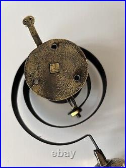 Restored Antique Old Victorian Brass Servants Butler Bell Pull Door Shop (SB302)