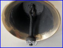 Restored Antique Old Victorian Brass Servants Butler Bell Pull Door Shop (SB302)