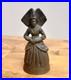 Royal Lady Brass 19th Century Antique Servant Bell Great & Working Condition