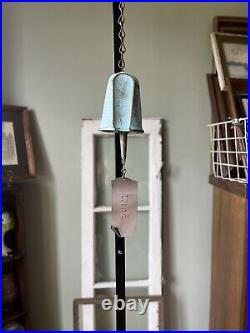 Rustic Farmhouse Brass Bronze Bell With Utah Label Clapper Quality Heavy Bell