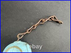 Rustic Farmhouse Brass Bronze Bell With Utah Label Clapper Quality Heavy Bell