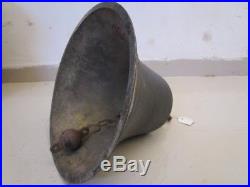 SHIP'S VINTAGE Marine Brass BELL Great Sounding Nautical/ Boat