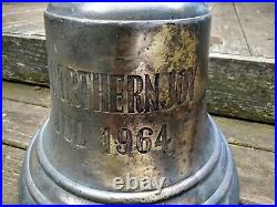 S. S. Northern Joy Vintage Cast Brass Bronze Ships Bell Authentic Nautical