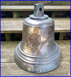 S. S. Northern Joy Vintage Cast Brass Bronze Ships Bell Authentic Nautical
