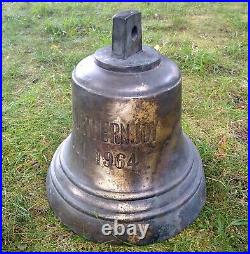 S. S. Northern Joy Vintage Cast Brass Bronze Ships Bell Authentic Nautical