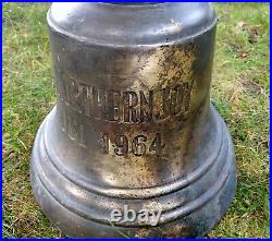 S. S. Northern Joy Vintage Cast Brass Bronze Ships Bell Authentic Nautical