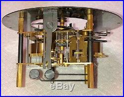 Schatz Brass German Ships Bell Clock 6 diameter