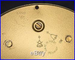 Schatz Royal Marine 8 Bells Clock, Solid Brass. Working, In Good Condition
