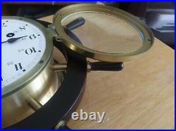 Schatz Royal Mariner Ships Bell Clock & Schatz Barometer matching set