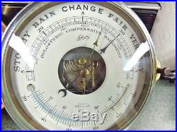 Schatz Vintage Royal Mariner Ships Bell Clock Barometer Therm Set Jumbo Navy
