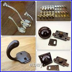 Servants Bell Butler Maid Door Knobs Handles Victorian Knocker Lock Brass Push