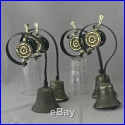 Set 4 Victorian Servants Bells