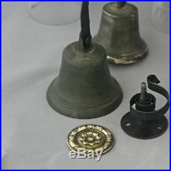 Set 4 Victorian Servants Bells