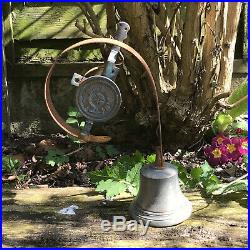 Set Of 3 Reclaimed Servants Maid Butler Bell Brass Bells Door Knobs Handles