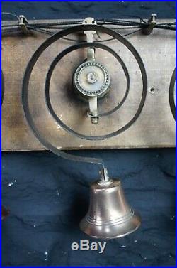 Set of 12 Matching Brass Servants Bells Film TV Country House Stage Hotel