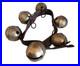 Set of 6 Antique Sleigh Bells 2.5, and 3 H. H. Bevin 27