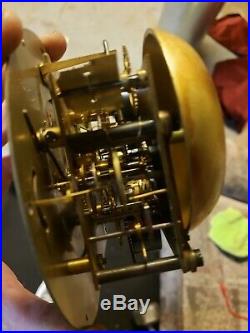 Seth Thomas 8 BIG BOY Ship's Bells Clock, Solid Brass No Key
