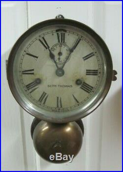 Seth Thomas Maritime Ships Clocks With External Bell