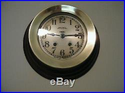 Seth Thomas Ship's Bell Clock