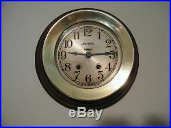 Seth Thomas Ship's Bell Clock