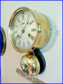 Seth Thomas Ships Clock With External Bell