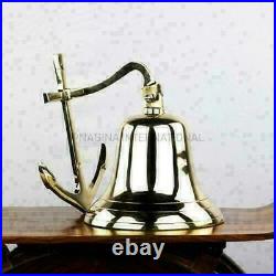 Ship Boat Wall Hanging Door Bell 10 Brass Home Decor Best Gift