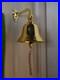Solid Brass Wall Mounted Door Bell Vintage Hanging Doorbell Home Decor Retro Bel