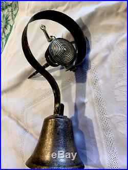 Stunning Antique Servants / Butler/ Front Door Bell, Brass / Bronze / Metal