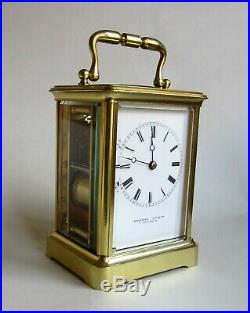 Superb Bell Striking 8 Day Carriage Clock by Stevenard of Boulogne. 1860