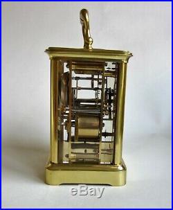 Superb Bell Striking 8 Day Carriage Clock by Stevenard of Boulogne. 1860