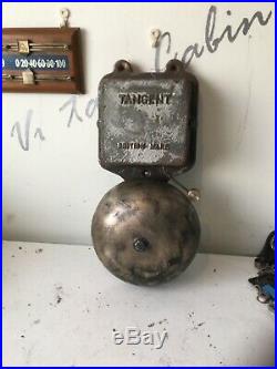 Tangent British Rail Station Bell (Morpeth) Brass And Cast Iron Large Heavy