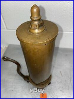 Three Chime BRASS Whistle 93L Valve Antique Steam Air Hit Miss Bell Vintage
