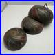 Three Graduated Temple Bells Japanese Or Chinese Metal Hanging Set Needs Repair
