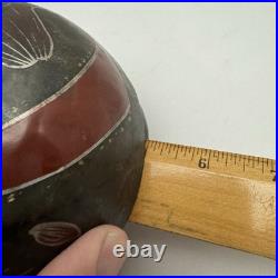 Three Graduated Temple Bells Japanese Or Chinese Metal Hanging Set Needs Repair