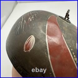 Three Graduated Temple Bells Japanese Or Chinese Metal Hanging Set Needs Repair