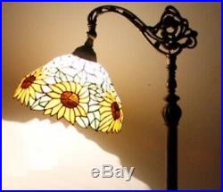 Tiffany Style Hanging Floor Lamp Stained Glass Vintage Lamps Handcrafted Light