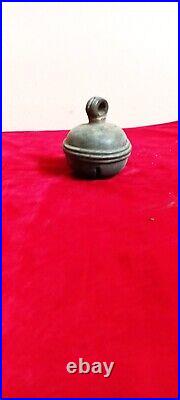 Traditional Handmade Elephant Cow Bell Brass Metal Antique Old Tribal Vintage F4